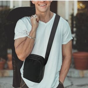 NWT Unisex Crossbody Bag, Anti-Theft Side Shoulder Bag